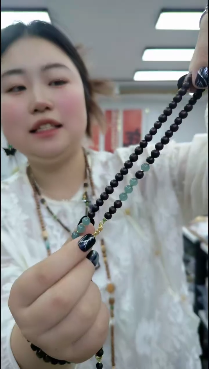 【闪购商品】玛瑙/玉髓合金颈饰1333凤凰黑链子