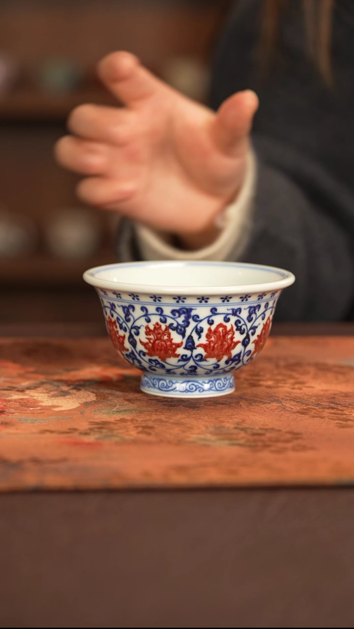 【闪购商品】杯子永明尚玩手工手绘陶瓷