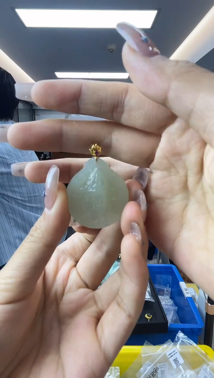 和田玉18K金镶嵌·多样性一件发货