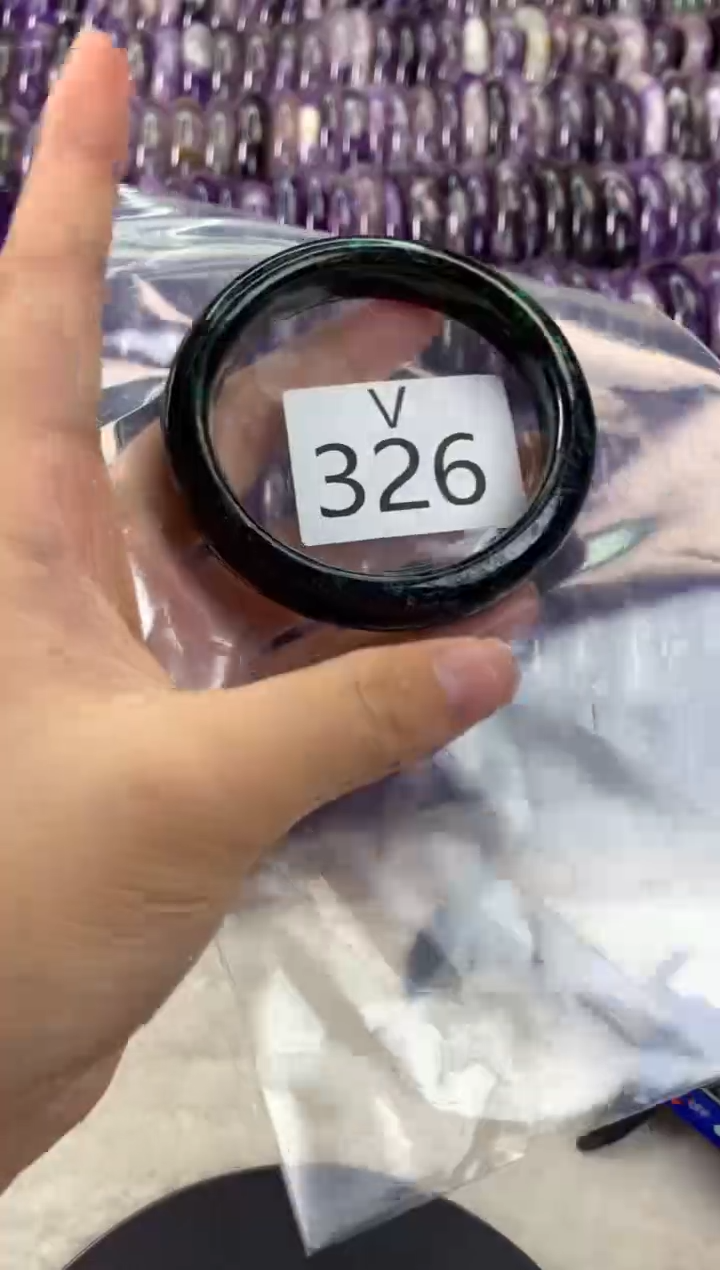 【闪购商品】水晶水晶手镯V未镶嵌326-55