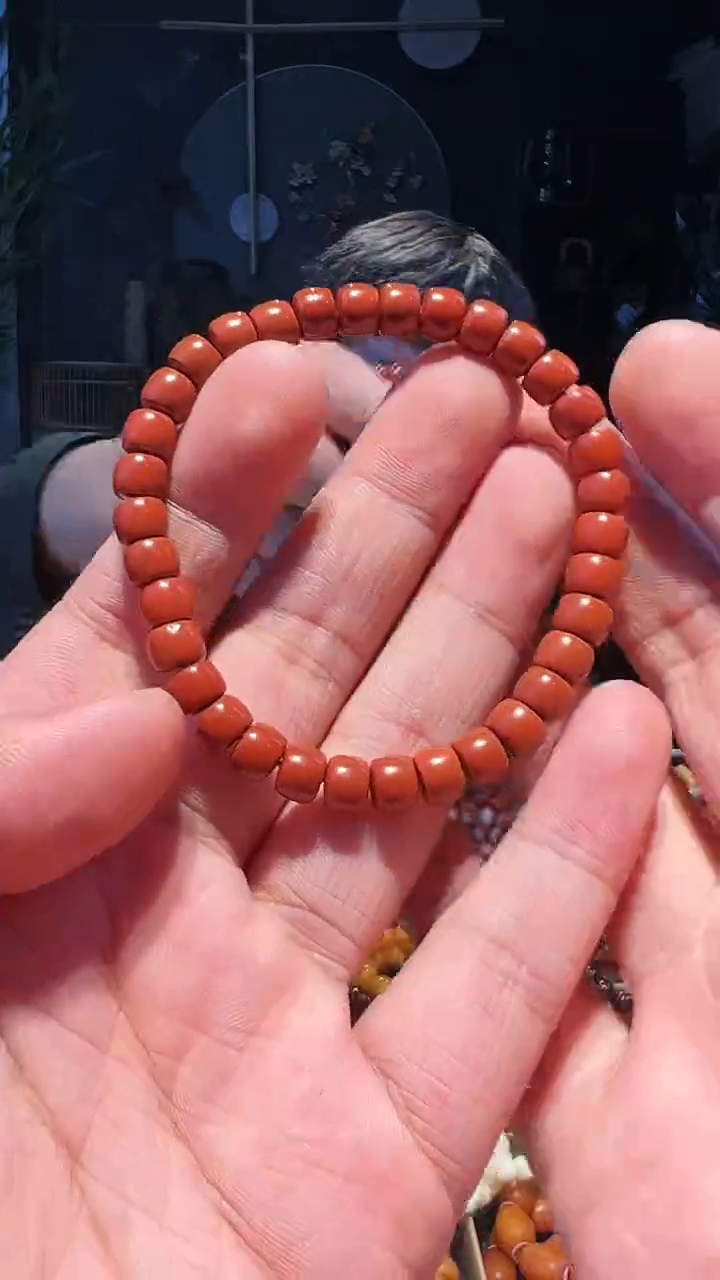 【闪购商品】南红玛瑙手串未镶嵌7+单圈
