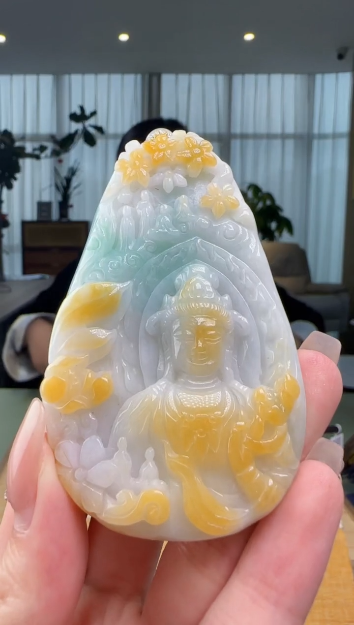 【闪购商品】翡翠颈饰未镶嵌CC@@960Q3J13647