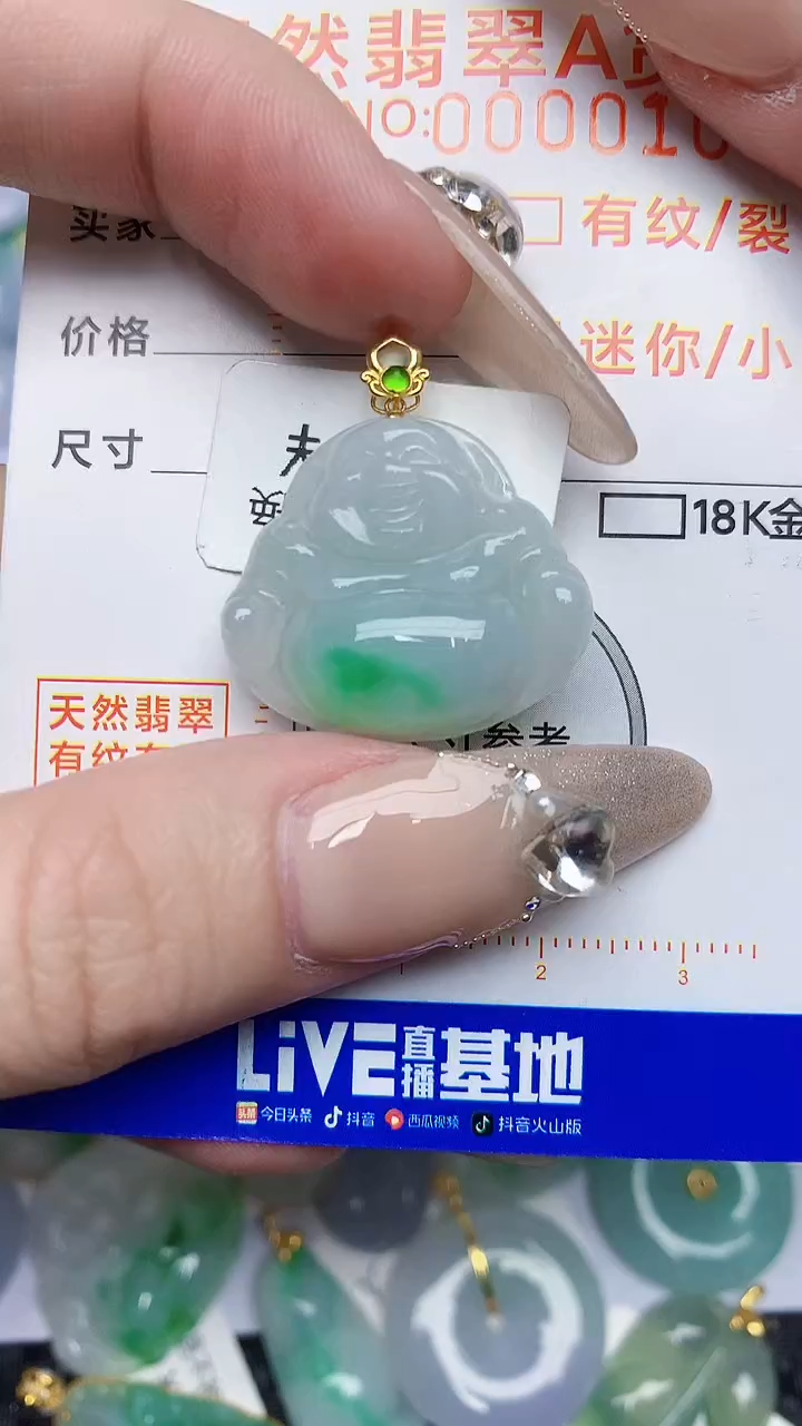 【闪购商品】翡翠颈饰18K金镶嵌45345345345