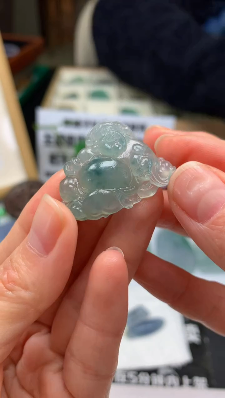 【闪购商品】定制翡翠未镶嵌吊坠-92115