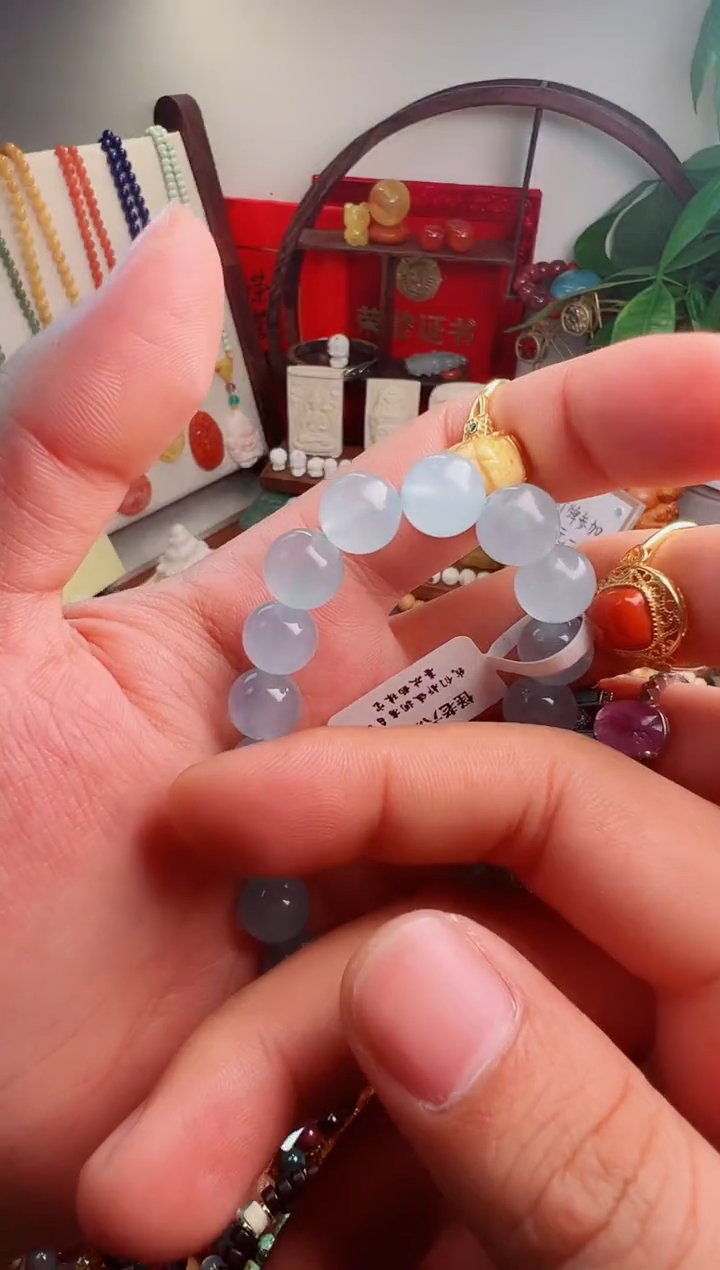 未镶嵌手链海蓝宝石旺***鸟一物一件）010238