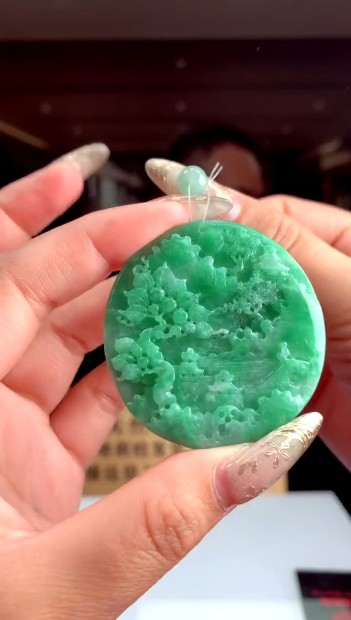 【闪购商品】定制翡翠未镶嵌天然A货翡翠（拍一发一）