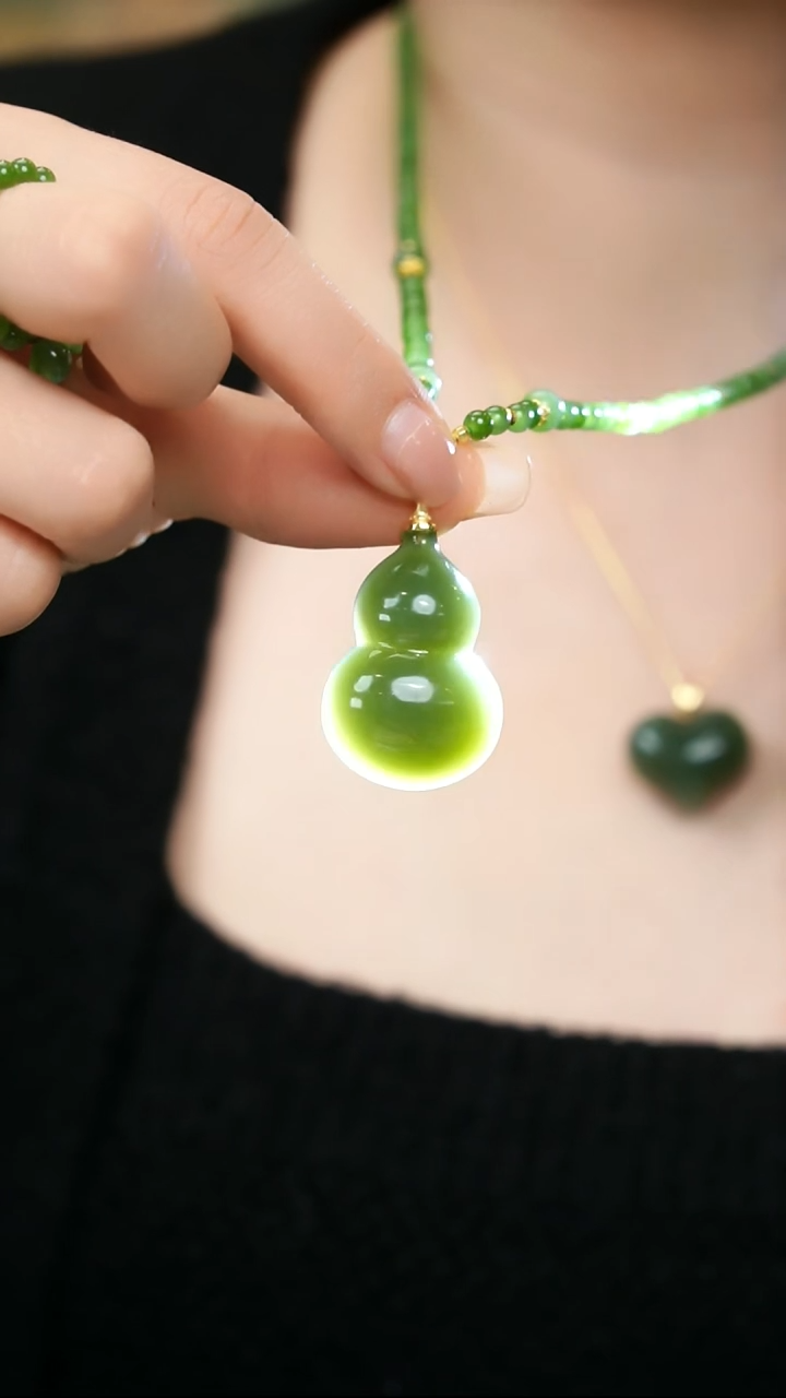 吊坠(不含链)未镶嵌和田玉长歌深