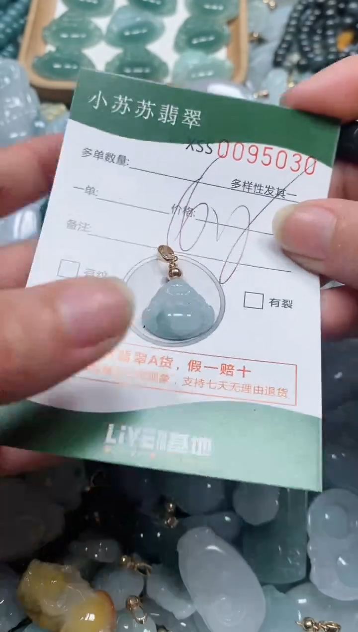 【闪购商品】翡翠颈饰未镶嵌闪购商品0095030