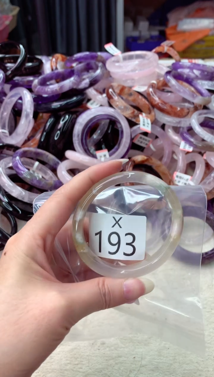 未镶嵌手镯水晶新**红X193-57