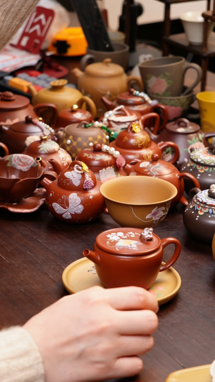 【闪购商品】原矿紫砂手工杯子朱泥