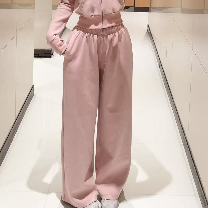 【Galo】亲肤柔软牛奶丝休闲裤子女士高弹舒适卫裤宽松运动长裤