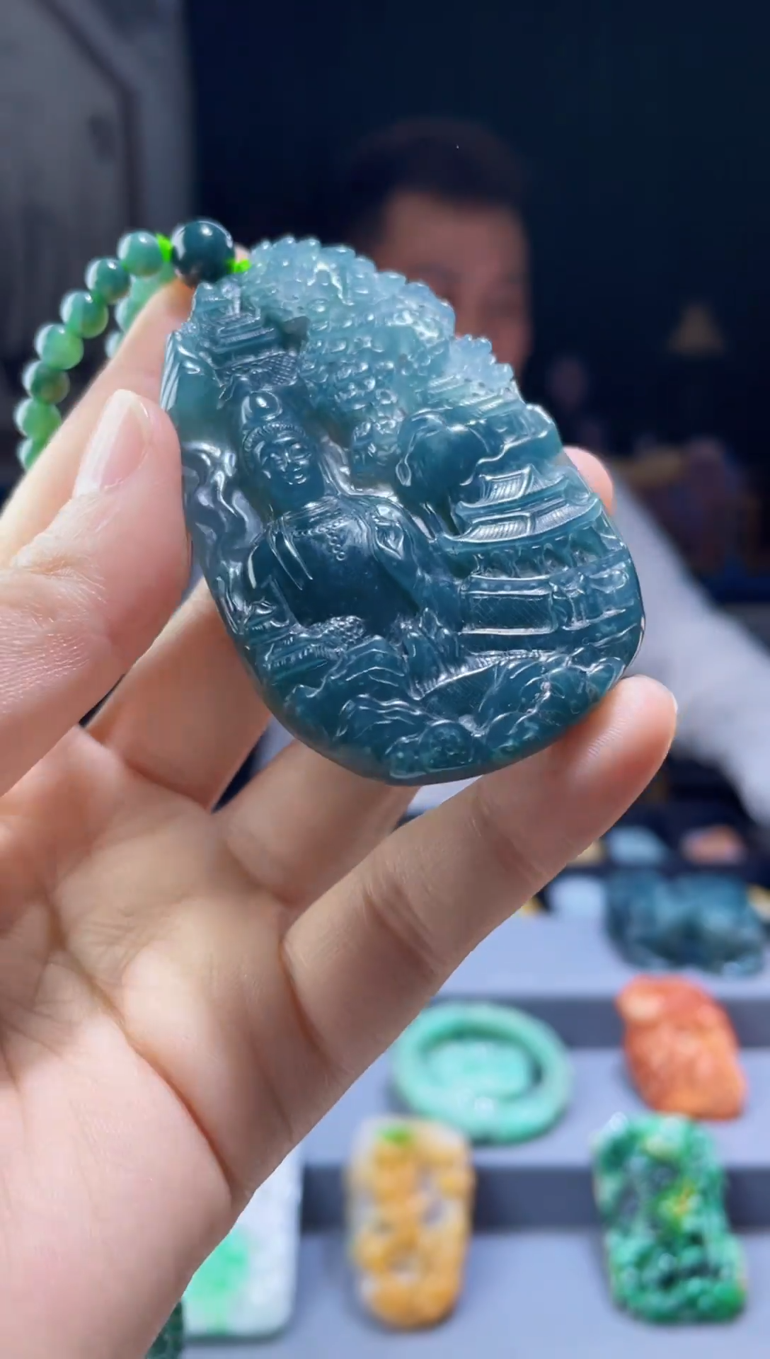 吊坠(赠链)未镶嵌翡翠翡翠