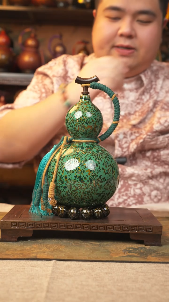 【闪购商品】A325大漆葫芦一物一拍记葫堂出品