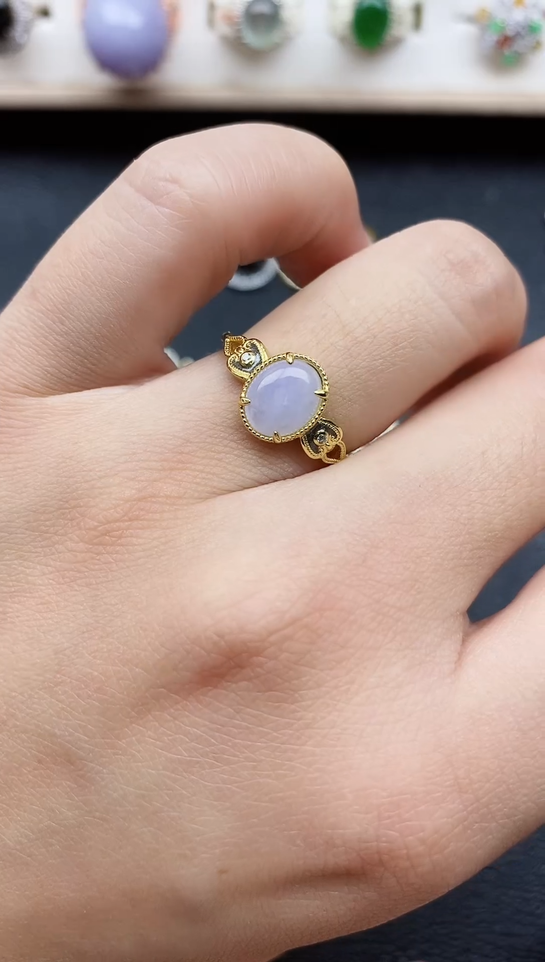 【闪购商品】翡翠戒指银S925镶嵌11111