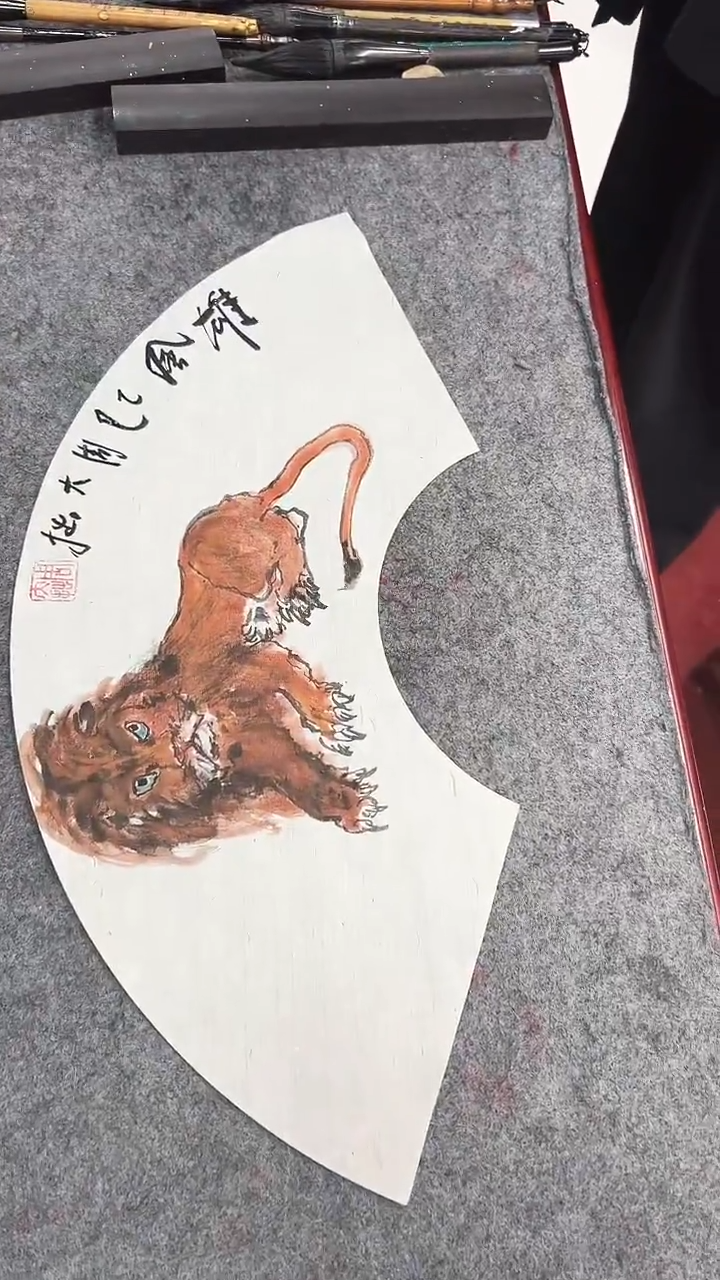 国画周大拙/国画/画心