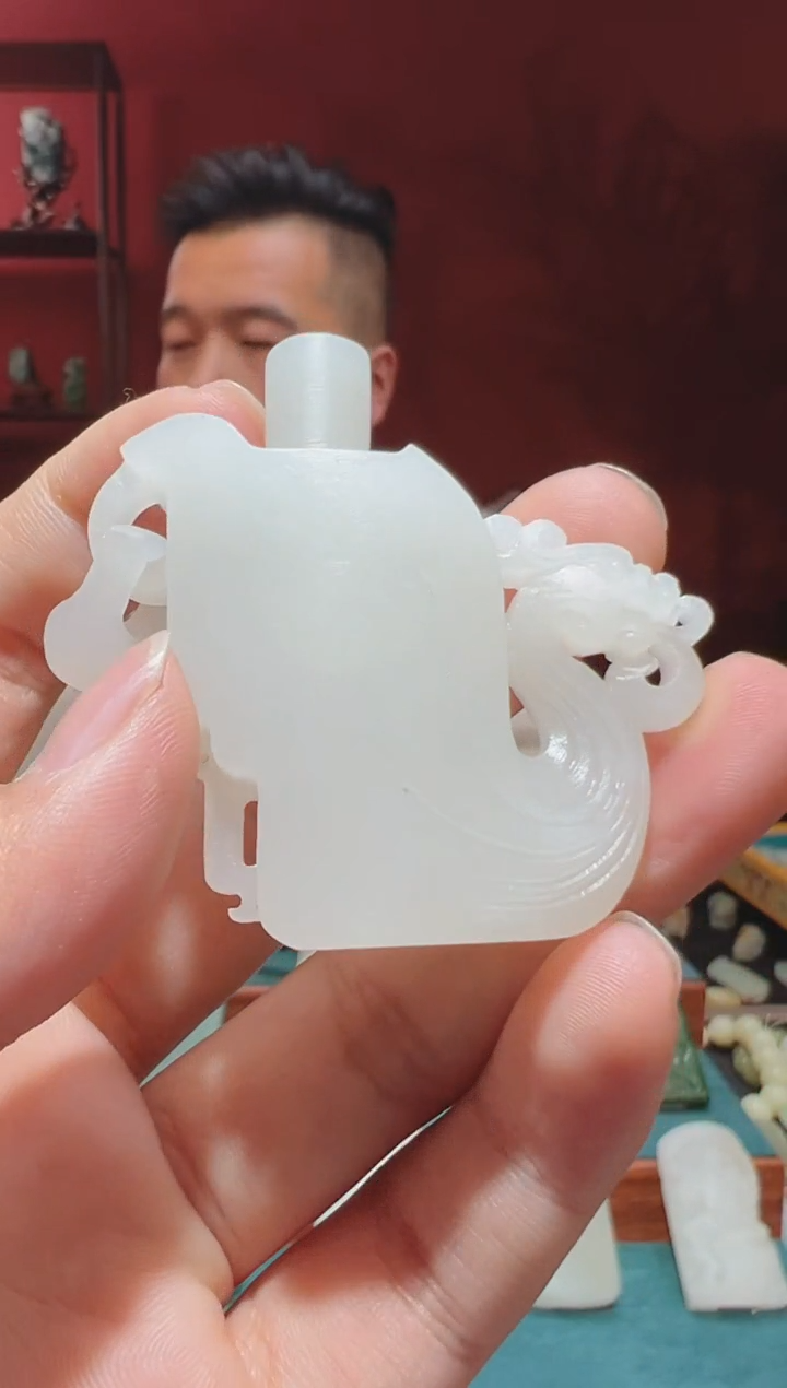 【闪购商品】和田玉吊坠(不含链)未镶嵌1