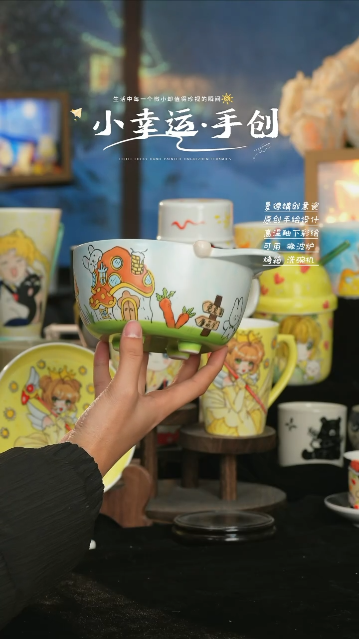 【闪购商品】景德镇纯手工手绘