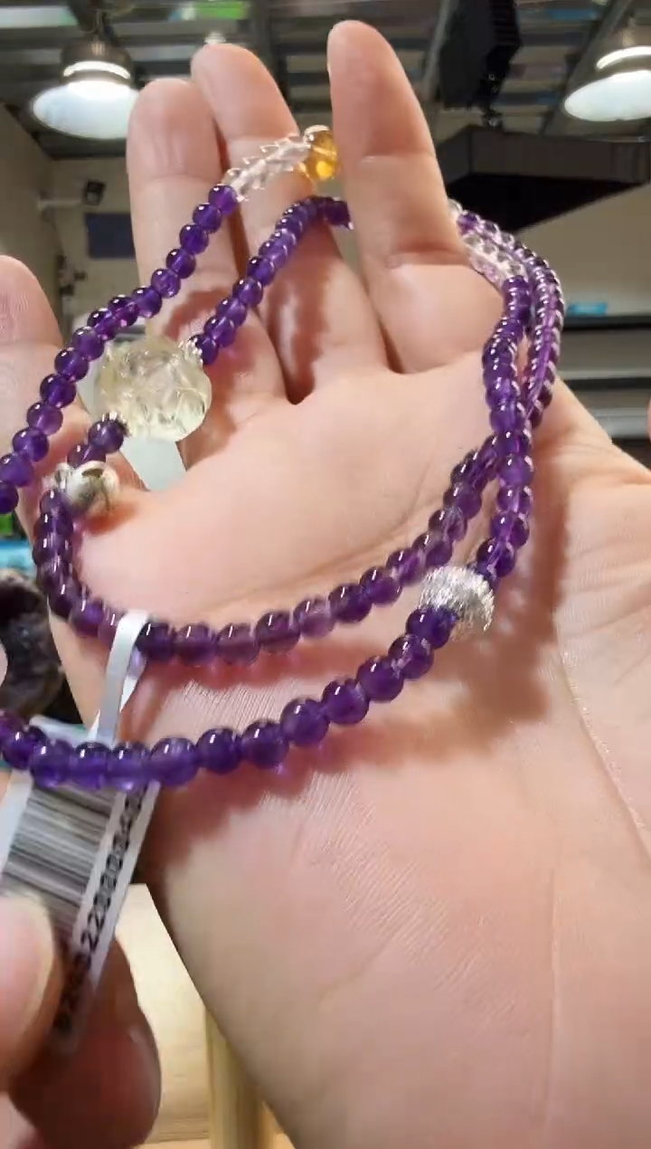 项链未镶嵌水晶优0138 约mm 多样性发一件