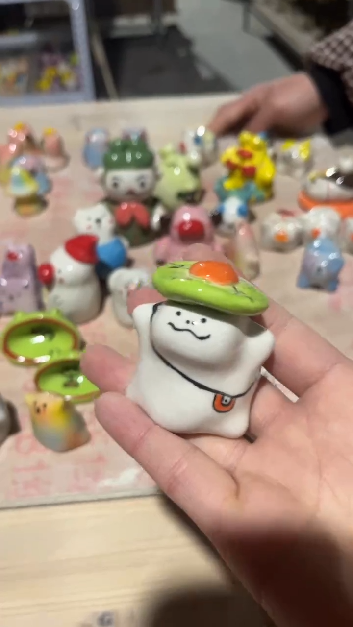 【闪购商品】摆件139微瑕手工陶瓷摆件