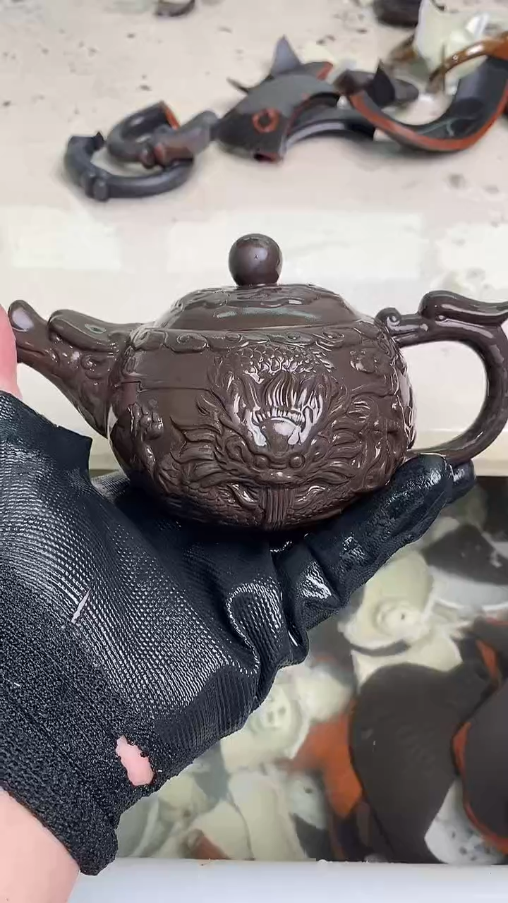 茶壶紫砂-----------瑕疵