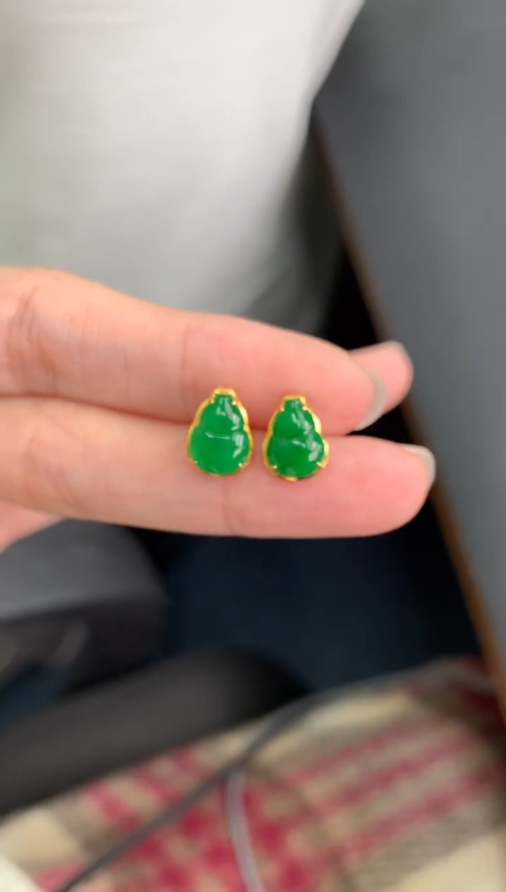 【闪购商品】定制翡翠18K金镶嵌模式推广期24小时鉴赏期