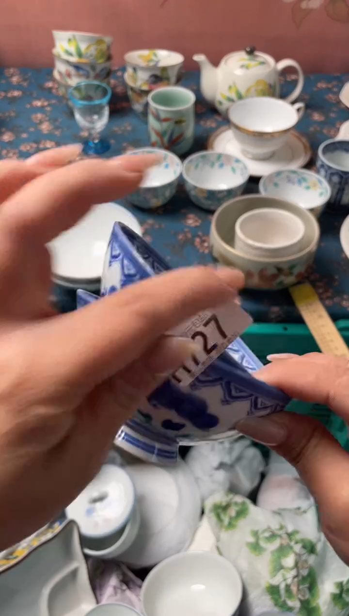 瓷片云**风瓷器瓷器H727