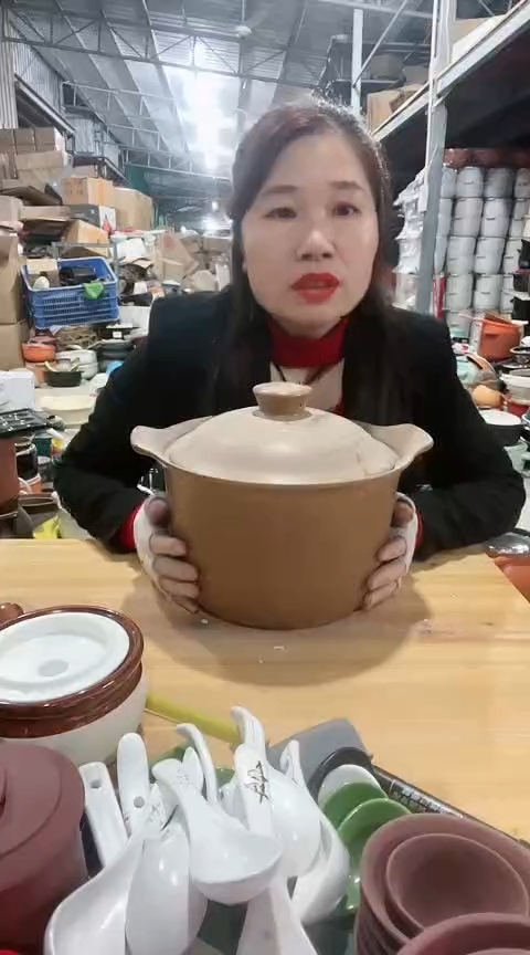 【闪购商品】瑕疵5.0咖色锅带盖，