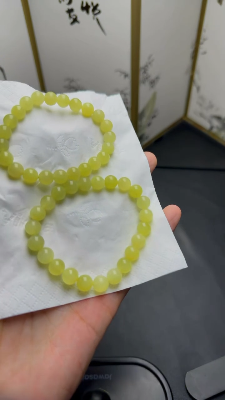 未镶嵌手串和田玉DSD0908034多样性发一