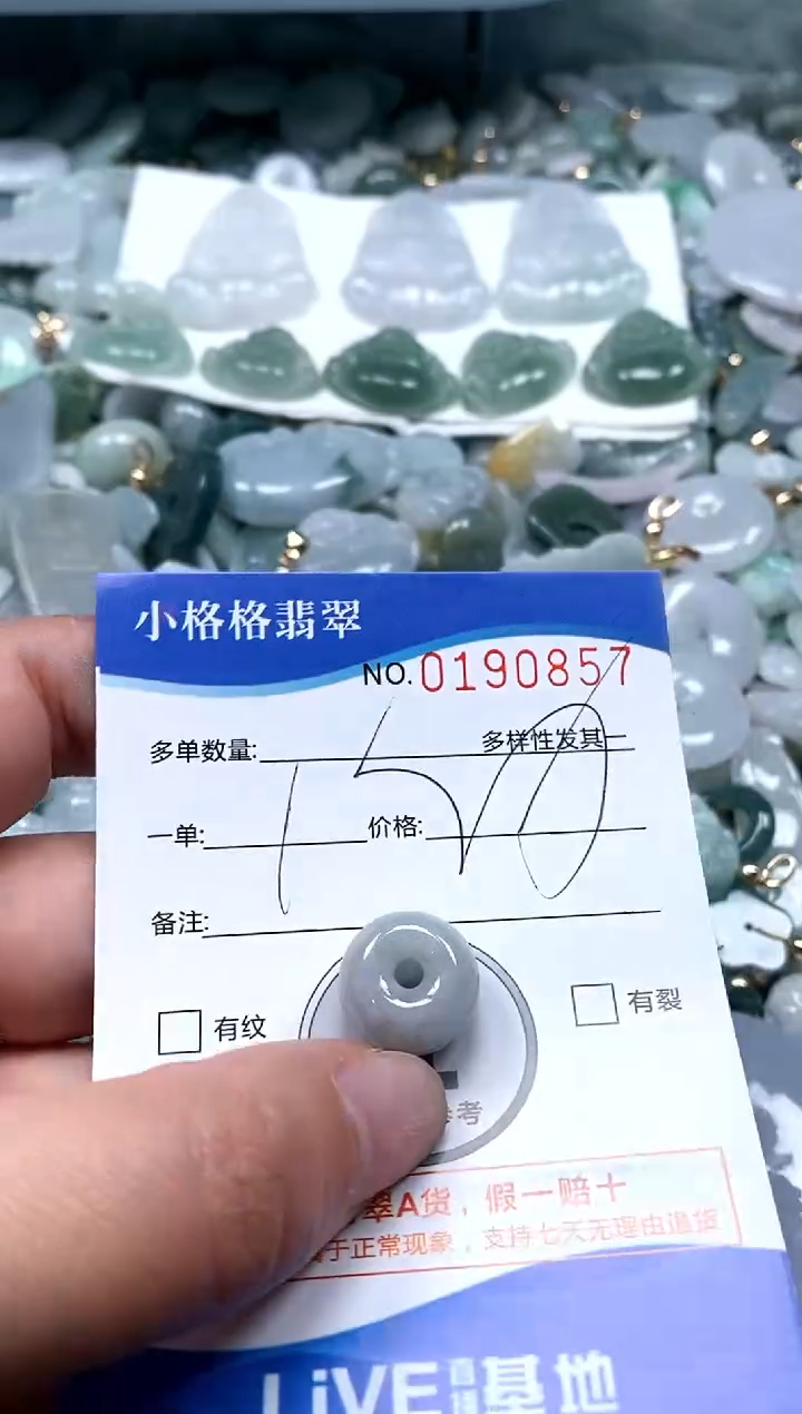 【闪购商品】翡翠颈饰未镶嵌闪购商品0190857