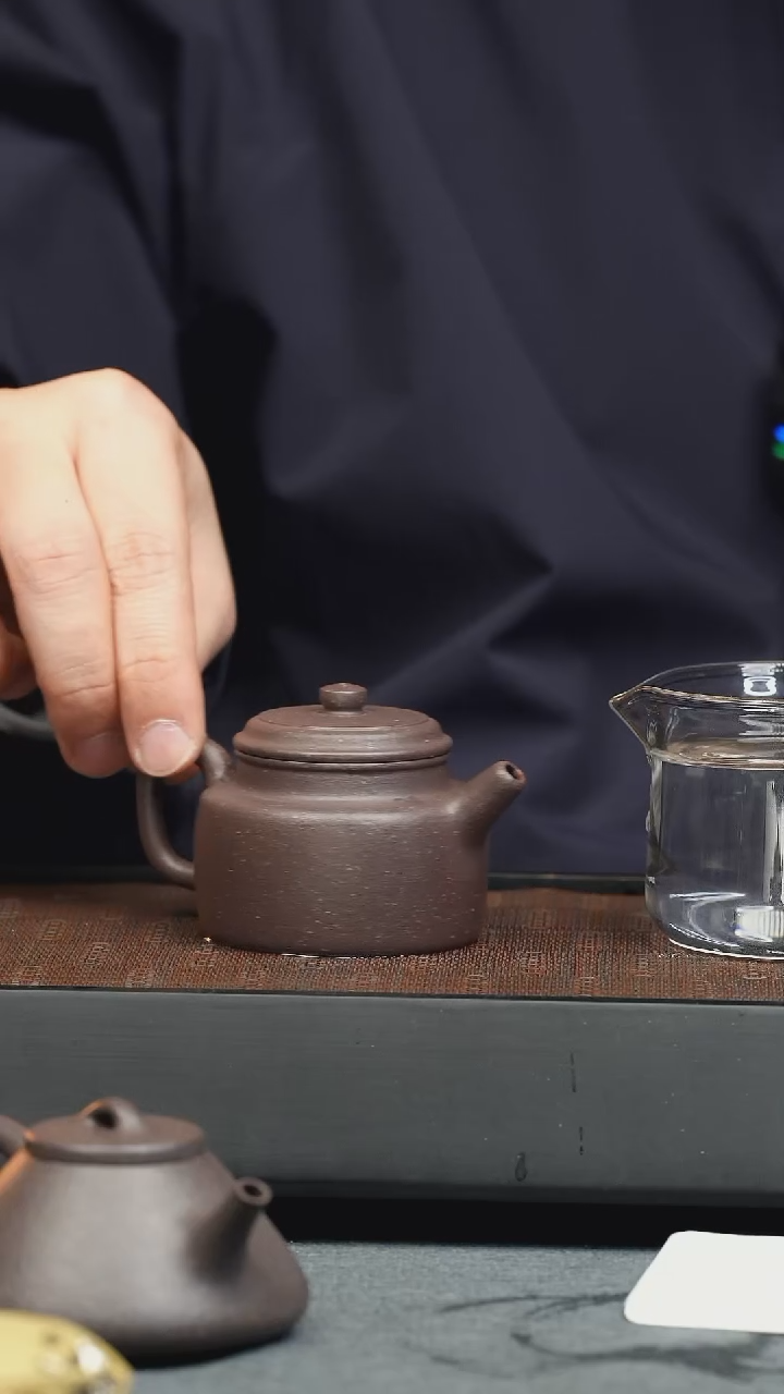 【闪购商品】紫砂茶壶五堂 大亨德钟-手工练泥