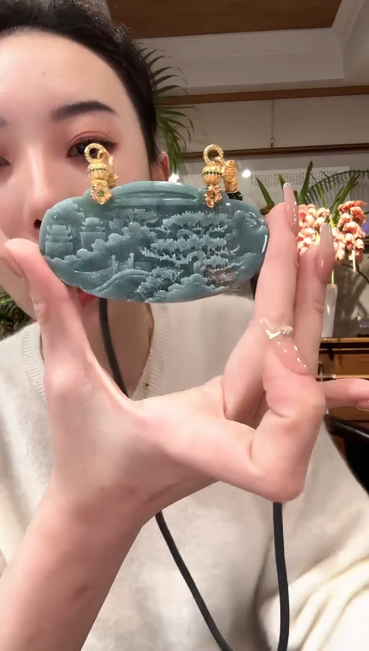 【闪购商品】翡翠颈饰未镶嵌国风