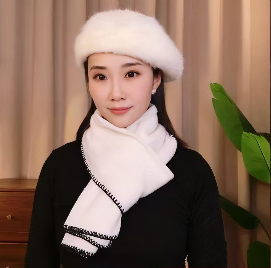 【一眼惊艳】羊羔绒高端超细腻小山羊绒围巾