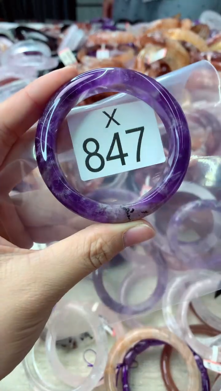 未镶嵌手镯水晶X847-50