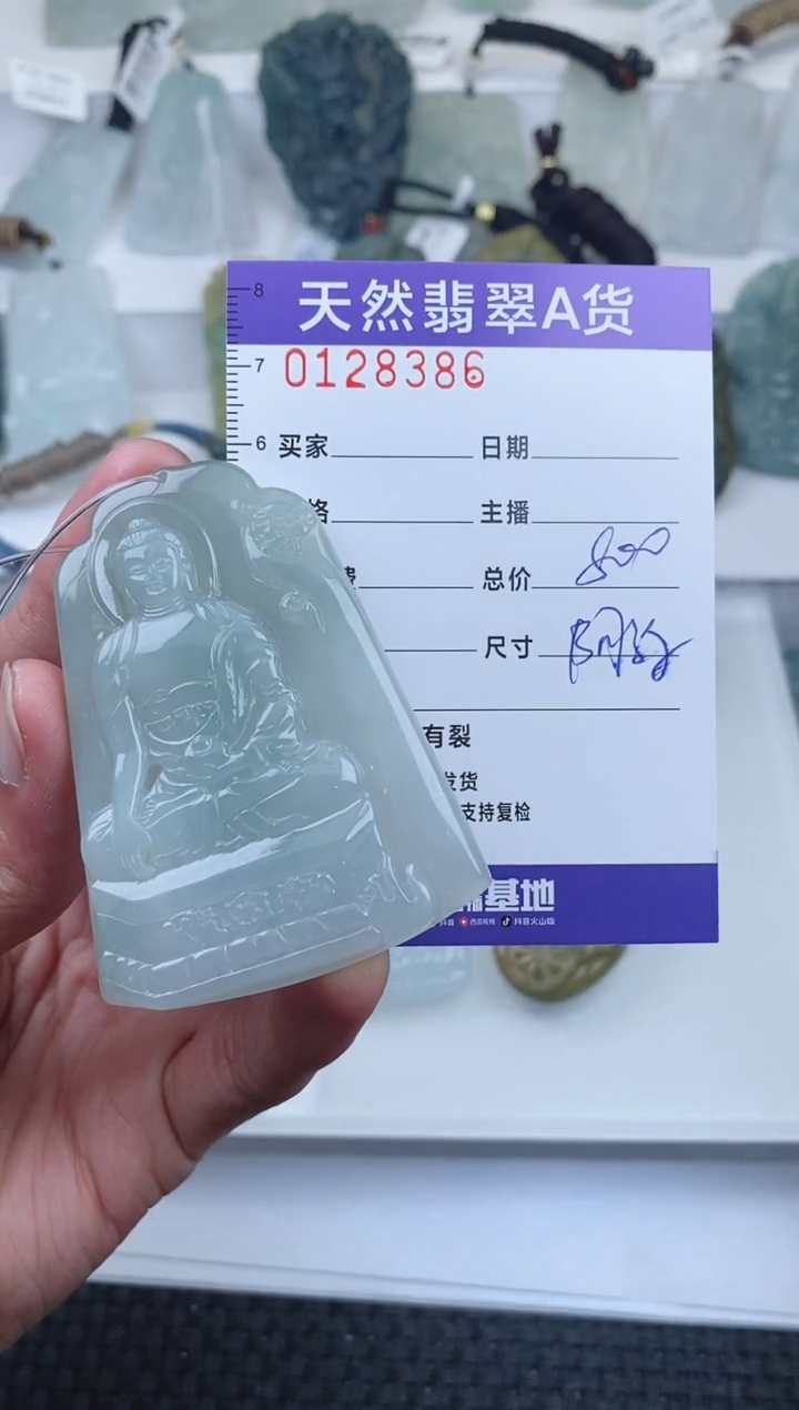 【闪购商品】翡翠颈饰未镶嵌      386