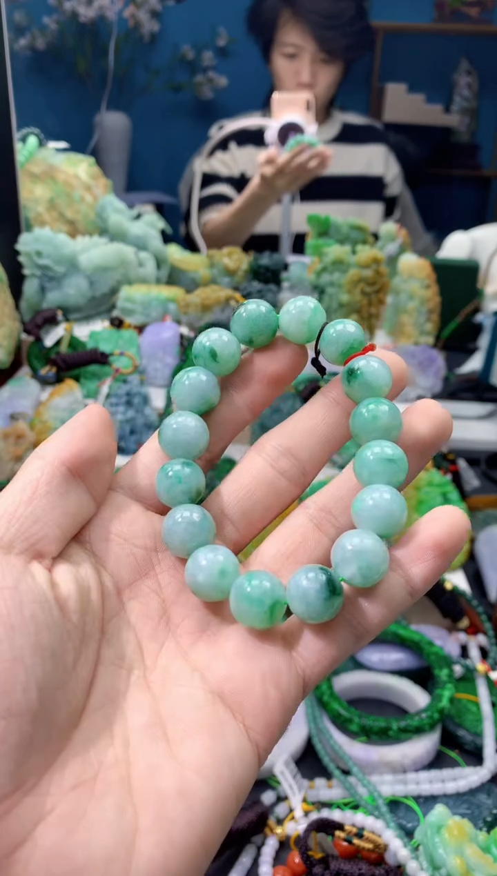 颈饰未镶嵌翡翠天然缅甸翡翠a货