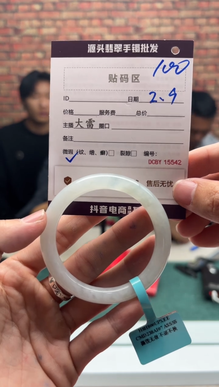 【闪购商品】翡翠手镯未镶嵌100手镯