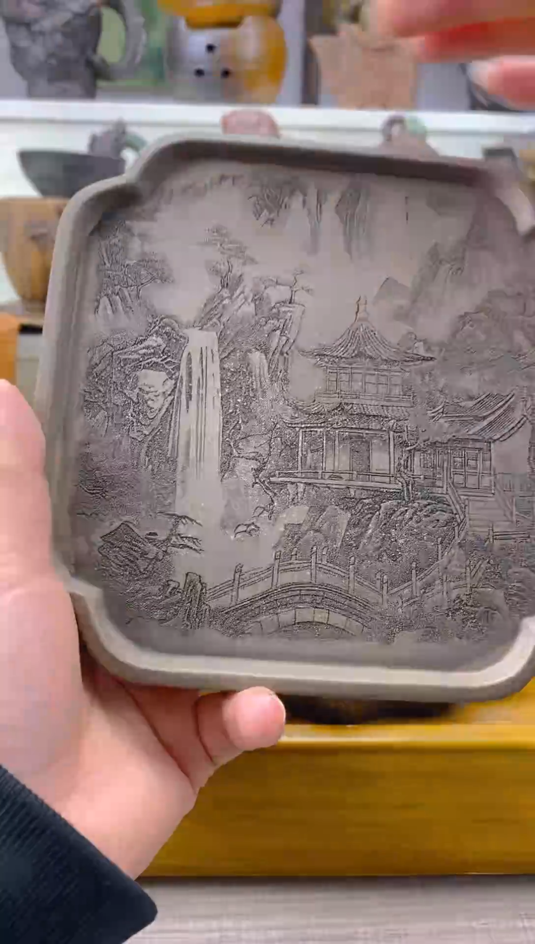 【闪购商品】紫砂茶杯宜兴原矿紫砂壶承