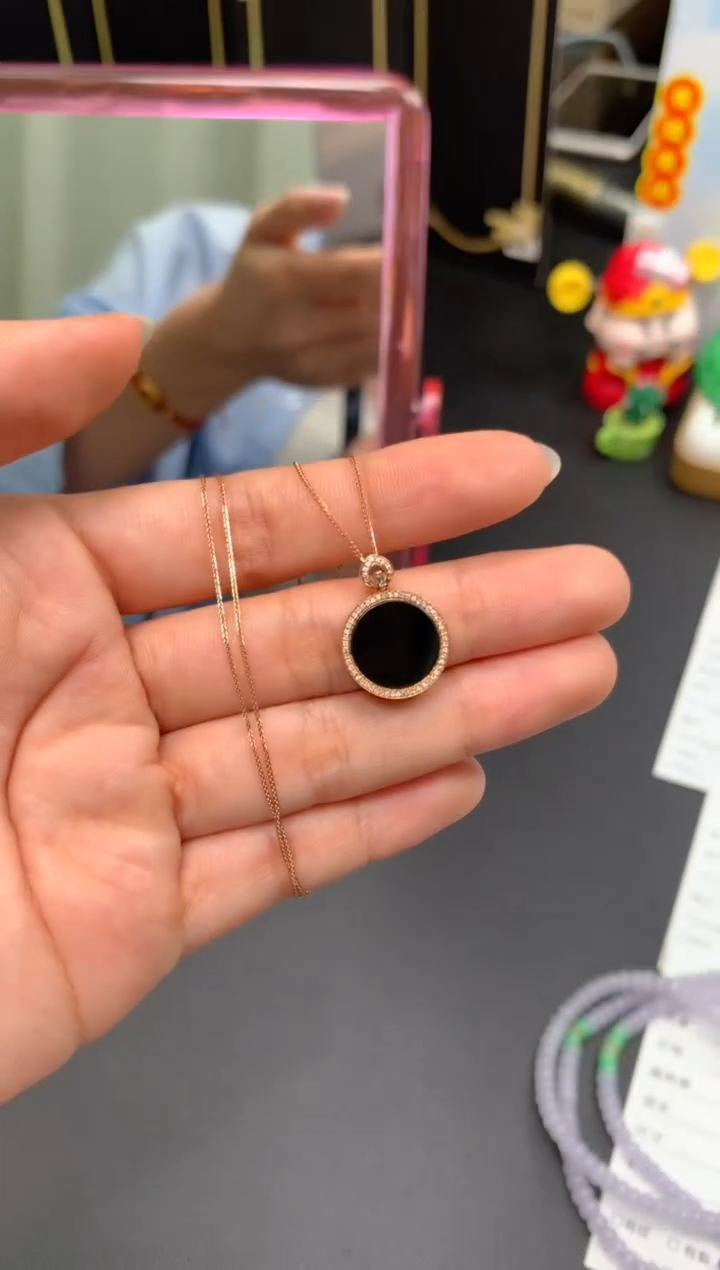 定制翡翠18K金镶嵌模式推广期24小时鉴赏期