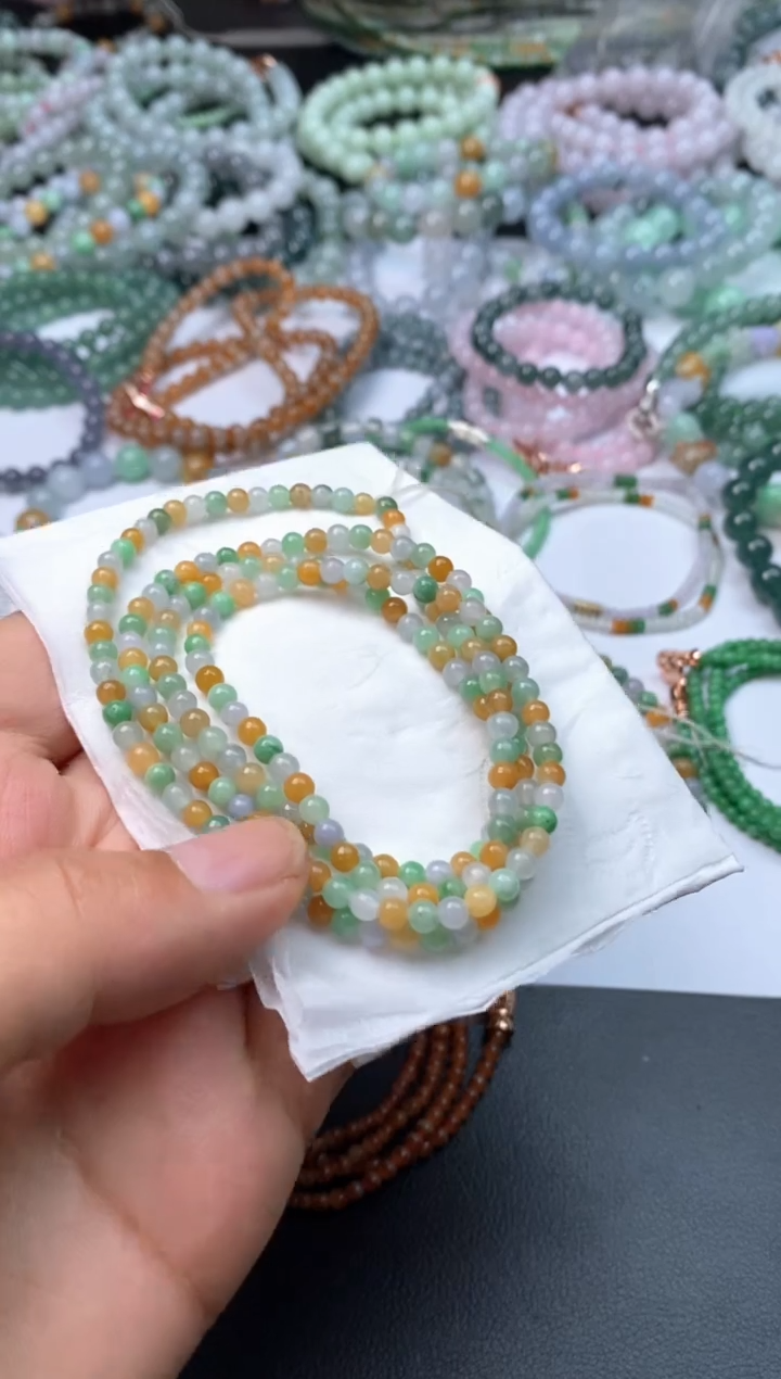 定制翡翠未镶嵌翡翠毛货发货发一个