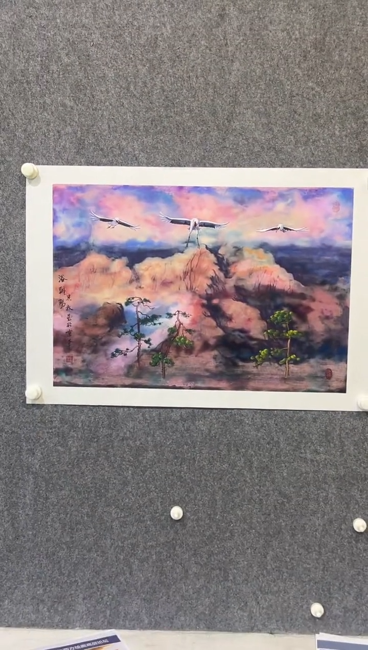 国画王忠权-3平尺-国画