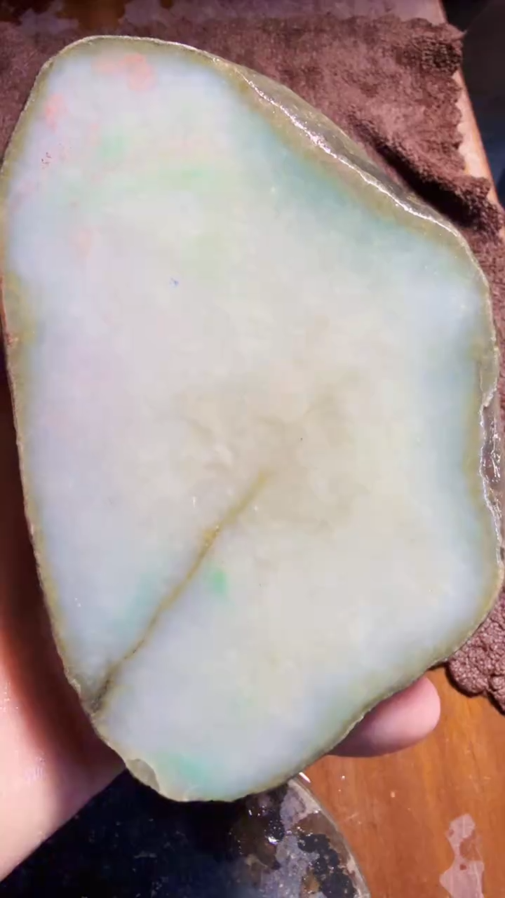 未镶嵌挂件翡翠方*天然翡翠198