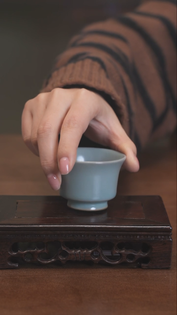 【闪购商品】YY宝丰宋官窑汝瓷仿古釉小杯