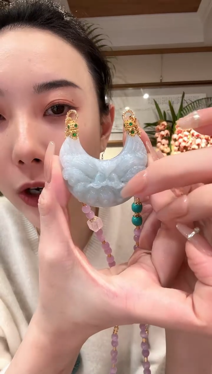 【闪购商品】翡翠颈饰未镶嵌国风