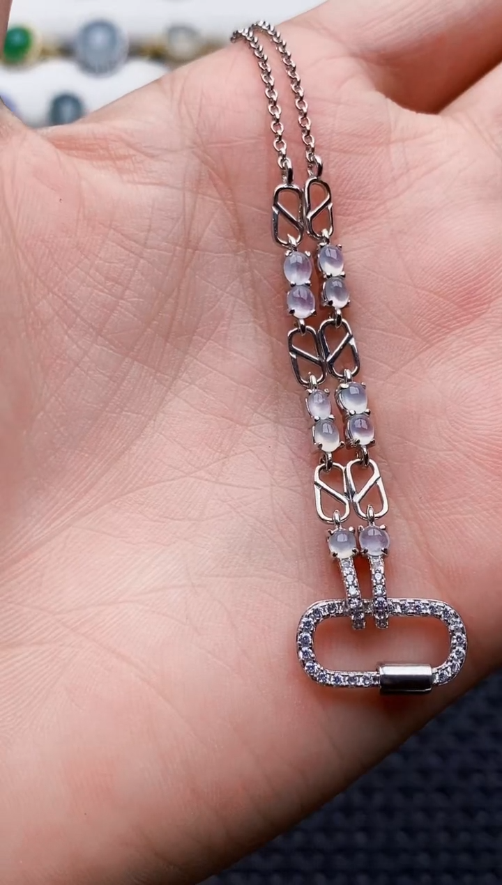 银S925镶嵌戒指翡翠4180