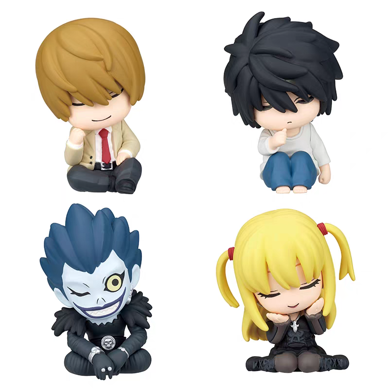 死亡笔记动漫人物睡眠小队L夜神月模型