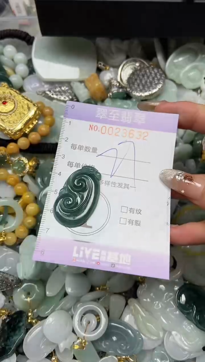 【闪购商品】翡翠颈饰未镶嵌闪购0023632