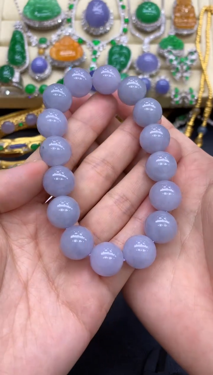 未镶嵌手串翡翠194-中国好珍宝