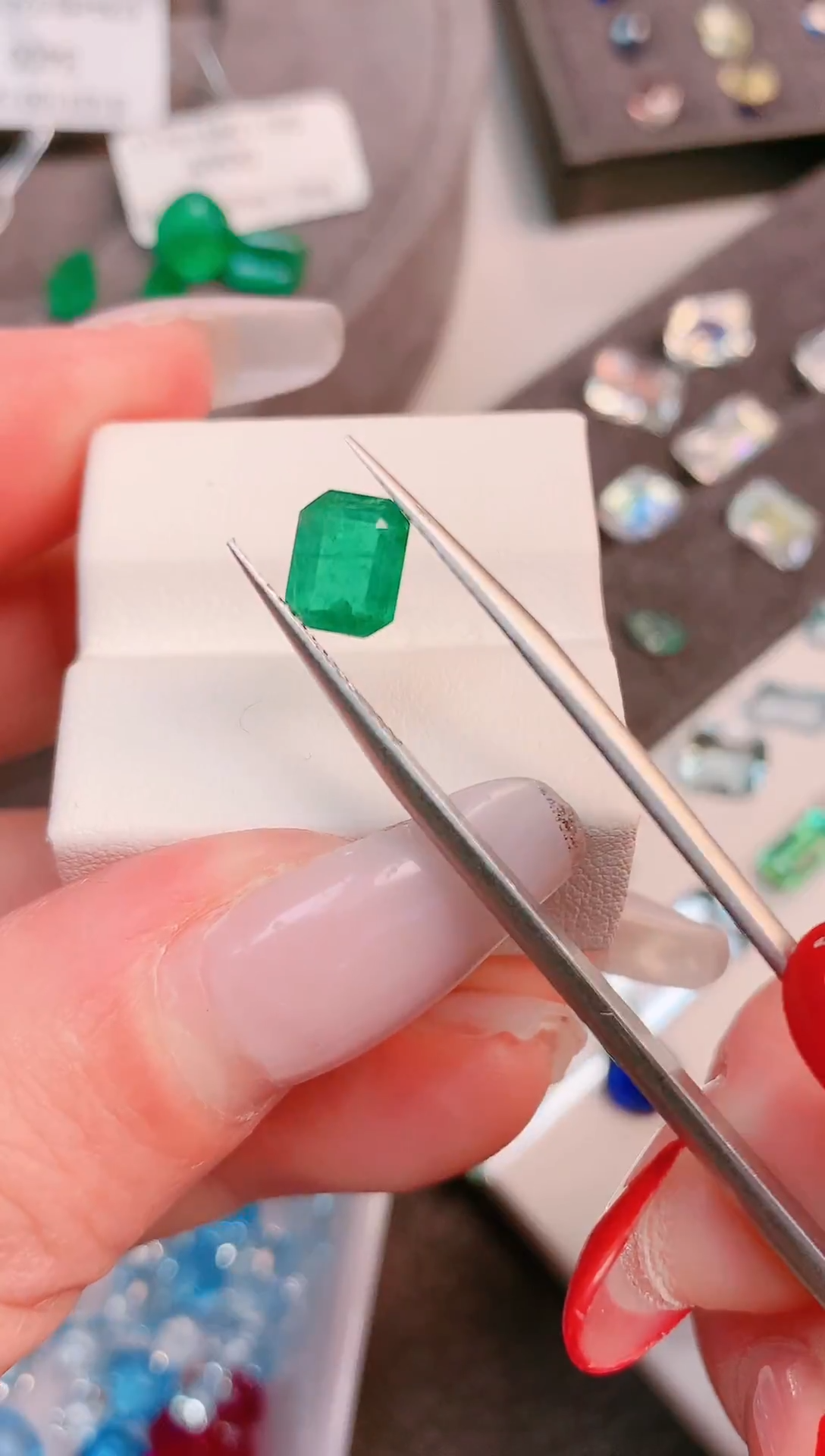 裸石祖母绿天然赞比亚祖母绿1.15ct