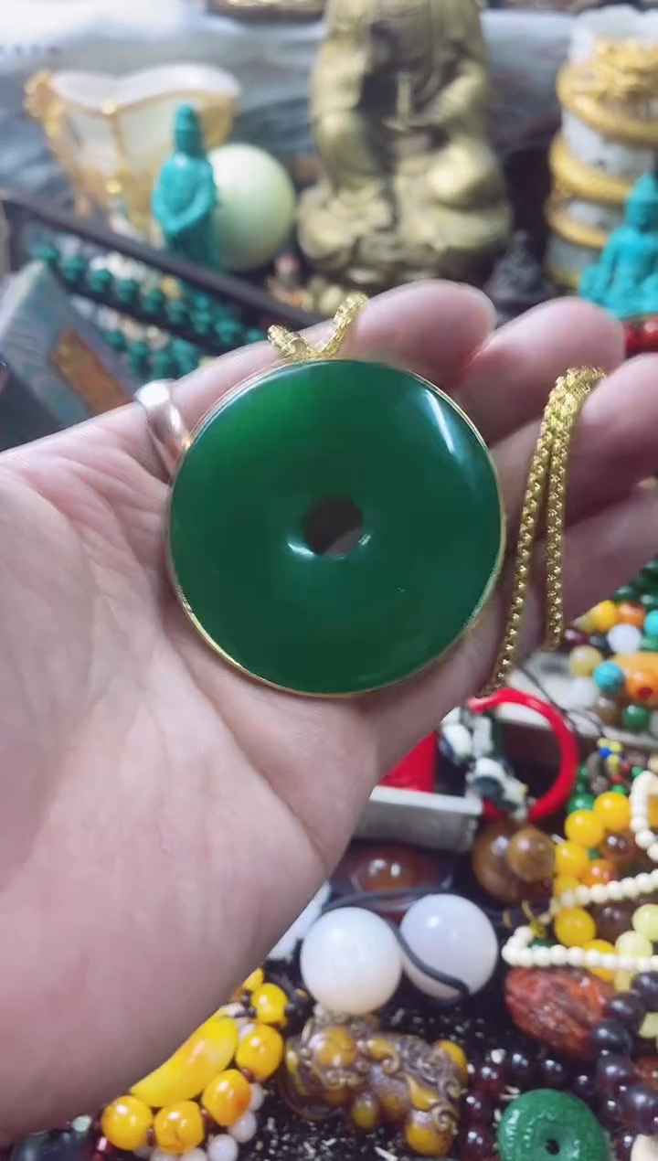 【闪购商品】翡翠颈饰未镶嵌主播推荐主播推荐