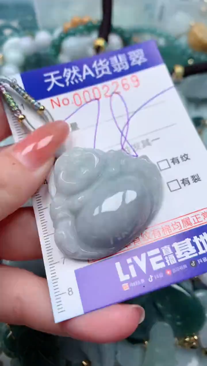 【闪购商品】翡翠颈饰未镶嵌00002269